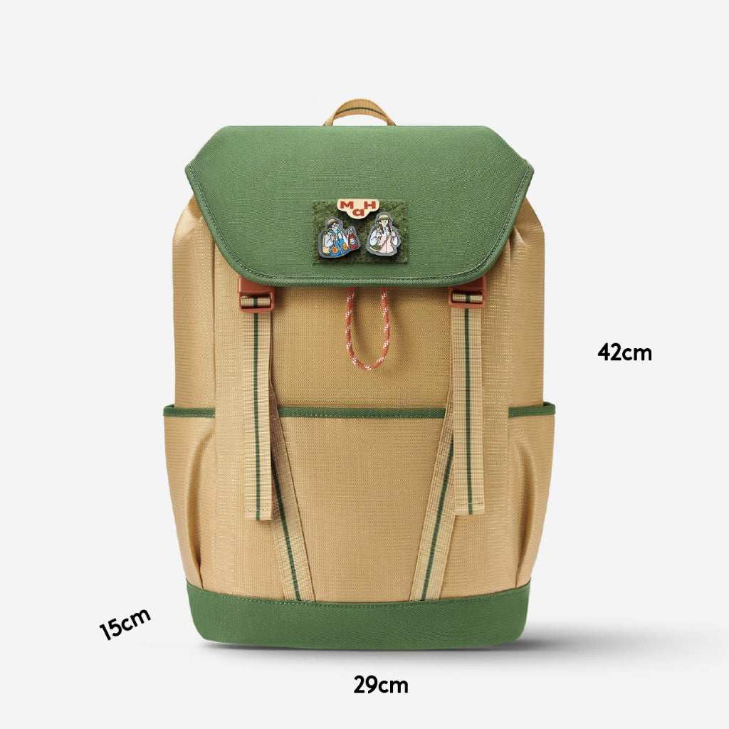 MAH Camplife กระเป๋าเป้คอมพิวเตอร์ น้ำหนักเบา ผ้ากันน้ํา 15.6 นิ้ว 16 นิ้ว