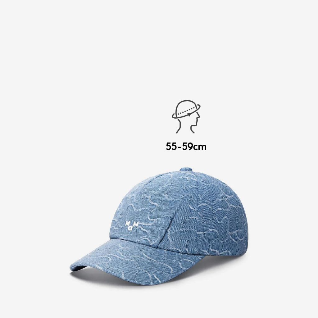 MAH Camouflage Denim Bule กระเป๋าเป้คอมพิวเตอร์ น้ำหนักเบา ผ้ากันน้ํา 15.6 นิ้ว 16 นิ้ว