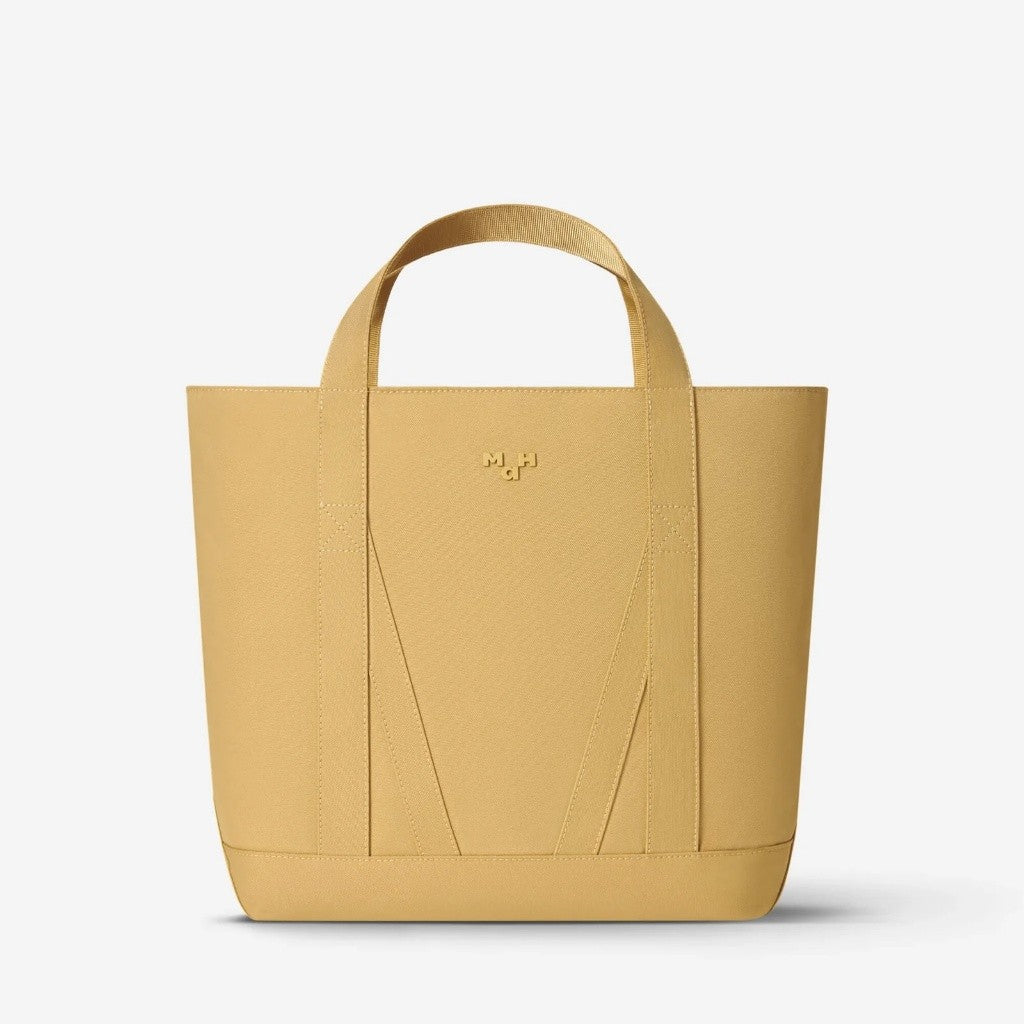 MAH Young Tote กระเป๋าโท้ท กระเป๋าสะพายไหล่ น้ำหนักเบา ผ้ากันน้ํา 15 นิ้ว (กระเป๋าสะพายข้าง จุเยอะ) สีเหลือง