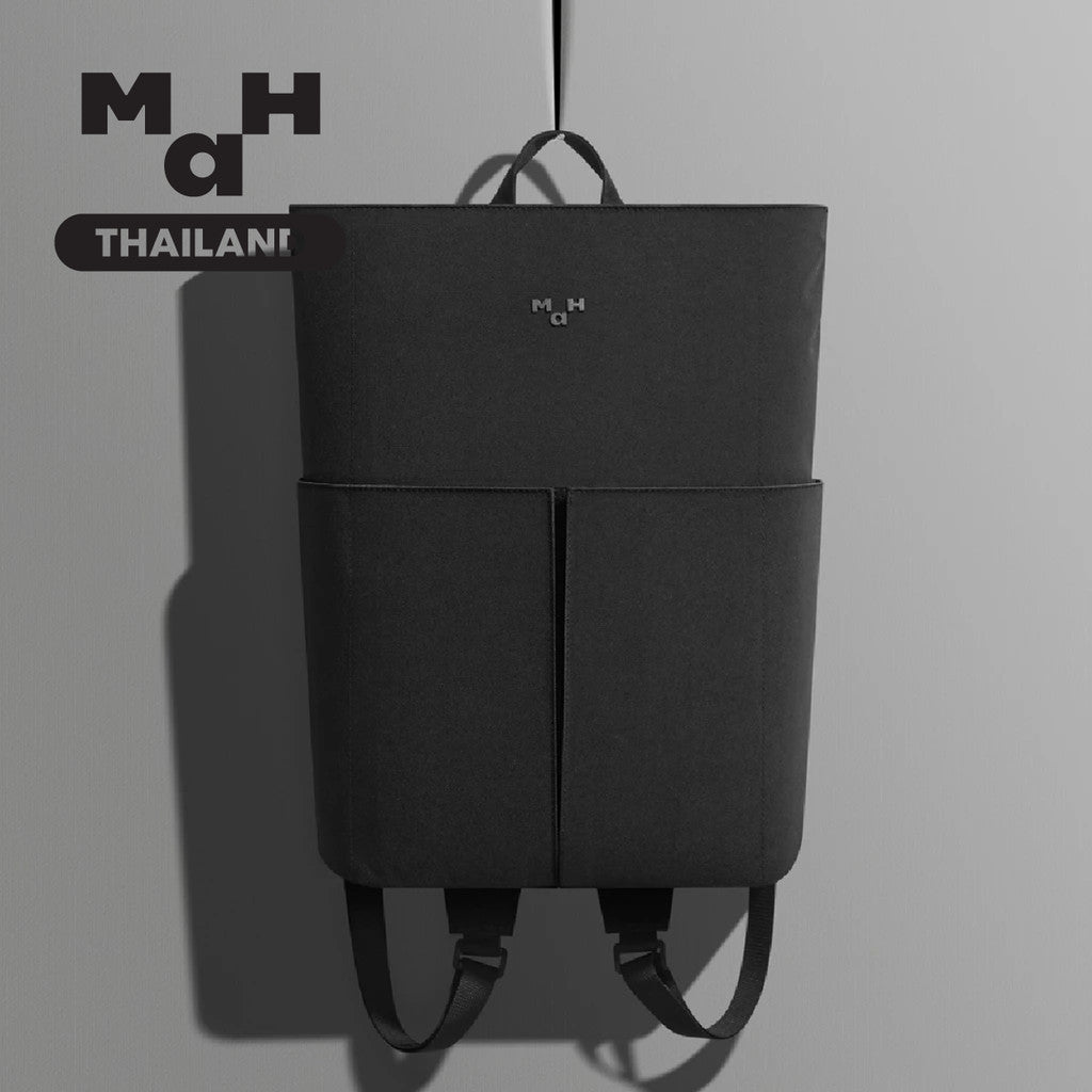 MAH Line Backpack กระเป๋าเป้คอมพิวเตอร์ น้ำหนักเบา ผ้ากันน้ํา 16 นิ้ว (กระเป๋าสะพายหลัง)