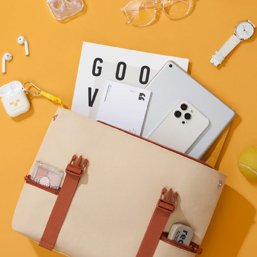 MAH Siro Crossbody กระเป๋าสะพายข้าง น้ำหนักเบา ผ้ากันน้ํา 8 นิ้ว (กระเป๋าสะพายไหล่) สีคลาสสิก