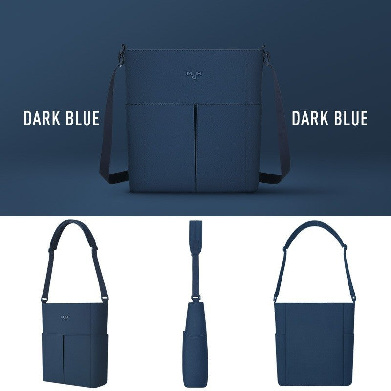 MAH Line Crossbody กระเป๋าสะพายข้าง น้ำหนักเบา ผ้ากันน้ํา 13 นิ้ว (กระเป๋าสะพายไหล่)