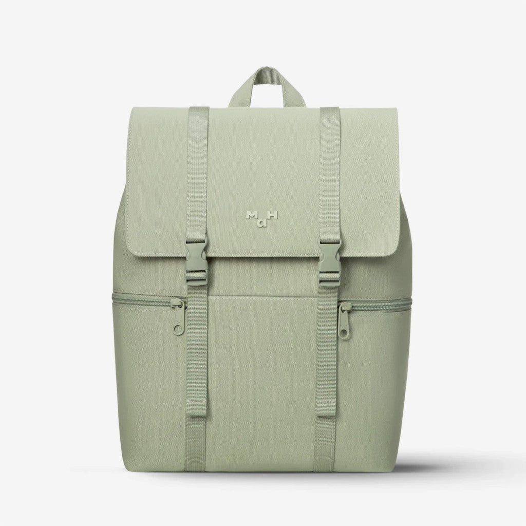 MAH Siro Backpack กระเป๋าเป้คอมพิวเตอร์ น้ำหนักเบา ผ้ากันน้ํา 14 นิ้ว 15.6 นิ้ว (กระเป๋าสะพายหลัง) สีขาว