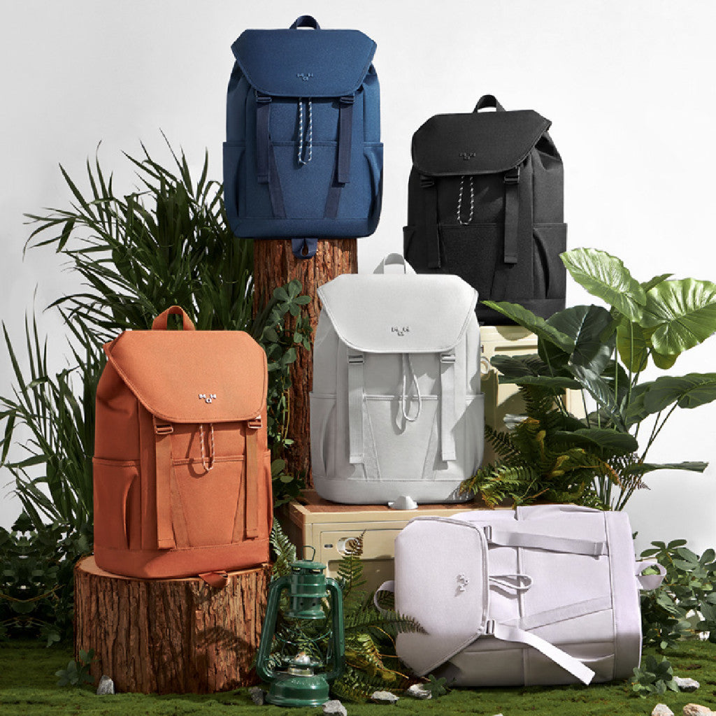 MAH Tour Backpack กระเป๋าเป้คอมพิวเตอร์ น้ำหนักเบา ผ้ากันน้ํา 15.6 นิ้ว 17 นิ้ว (กระเป๋าสะพายหลัง) สีดำ