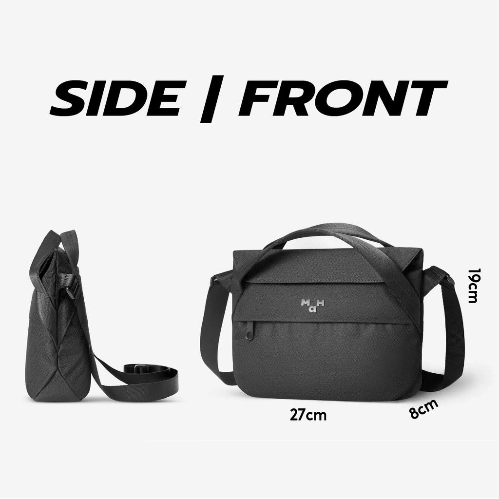 MAH Airy Crossbody กระเป๋าสะพายข้าง เบาพิเศษ ผ้ากันน้ํา 7 นิ้ว (กระเป๋าถือ กระเป๋าสะพายไหล่ ยืดหยุ่น และพ