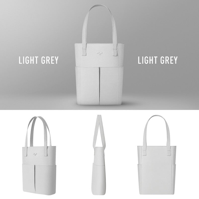 MAH Line Tote กระเป๋าโท้ท กระเป๋าสะพายไหล่ น้ำหนักเบา ผ้ากันน้ํา 14 นิ้ว (กระเป๋าสะพายข้าง คอมพิวเตอร์ จุ