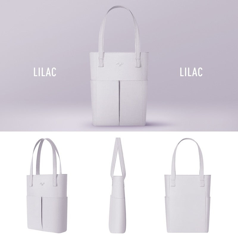 MAH Line Tote กระเป๋าโท้ท กระเป๋าสะพายไหล่ น้ำหนักเบา ผ้ากันน้ํา 14 นิ้ว (กระเป๋าสะพายข้าง คอมพิวเตอร์ จุ
