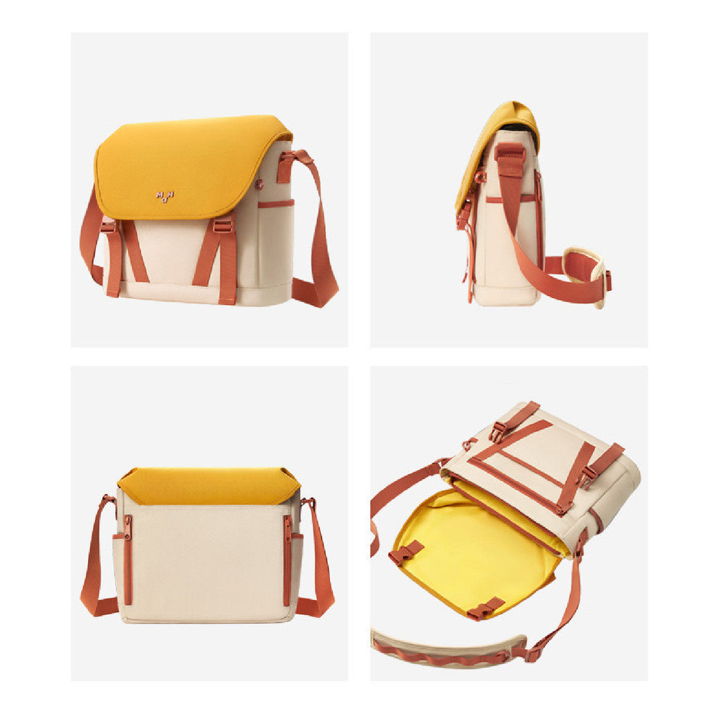 MAH Tour Crossbody กระเป๋าสะพายข้าง น้ำหนักเบา ผ้ากันน้ํา 8 นิ้ว (กระเป๋าสะพายไหล่)