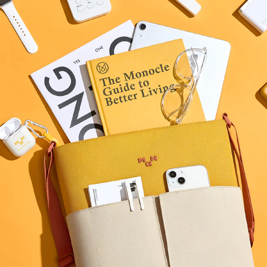 MAH Line Crossbody กระเป๋าสะพายข้าง น้ำหนักเบา ผ้ากันน้ํา 13 นิ้ว (กระเป๋าสะพายไหล่)