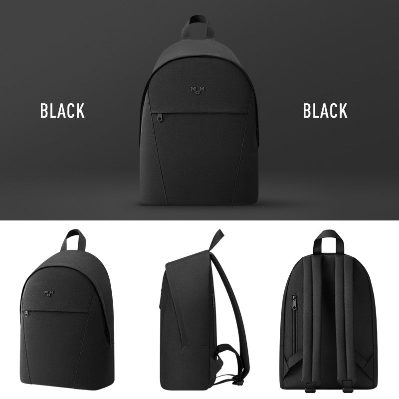 MAH Vital Backpack กระเป๋าเป้สะพายหลัง ขนาดเล็ก น้ำหนักเบา ผ้ากันน้ํา 13 นิ้ว (กระเป๋าเป้ กระเป๋านักเรียน) สีขาว