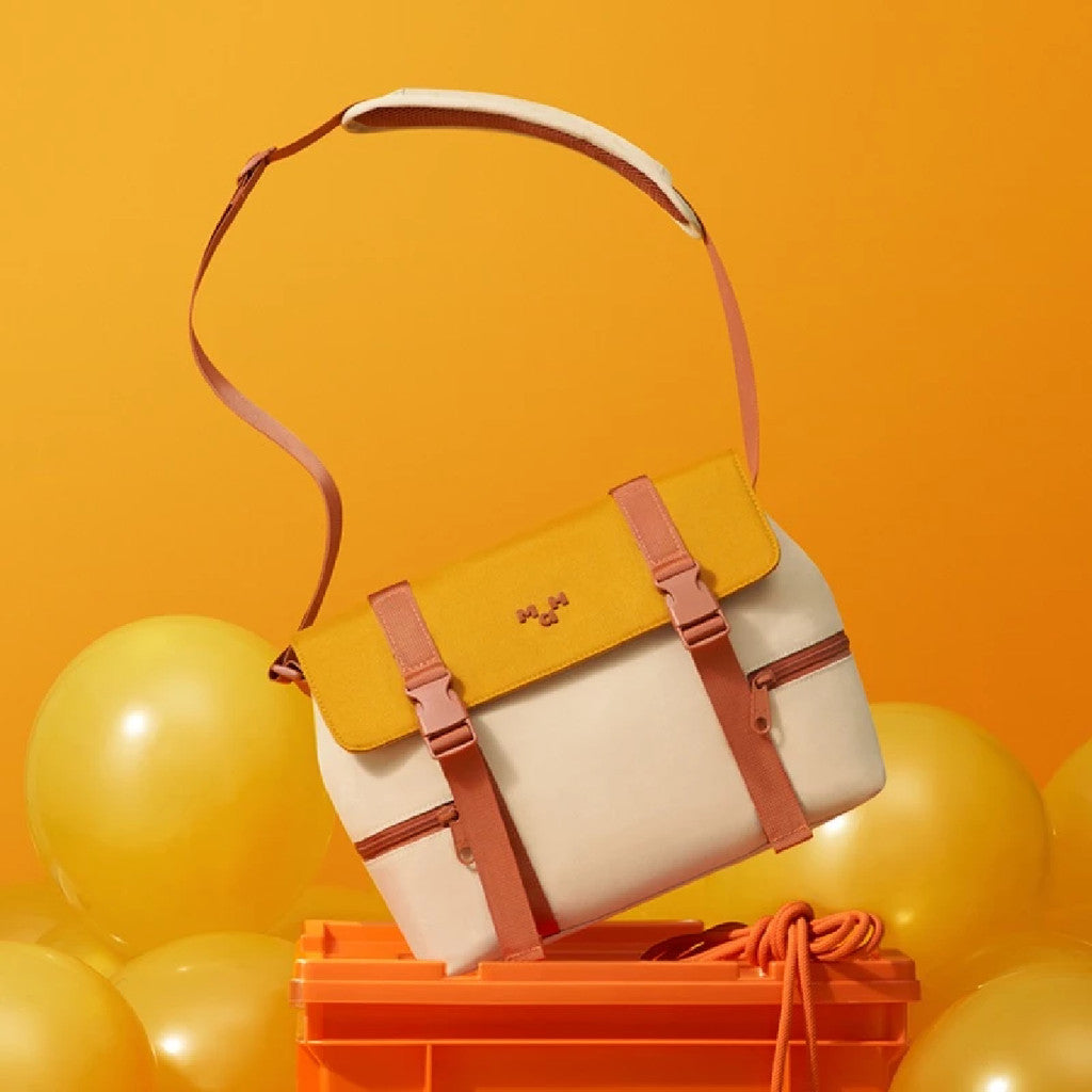 MAH Siro Crossbody กระเป๋าสะพายข้าง น้ำหนักเบา ผ้ากันน้ํา 8 นิ้ว (กระเป๋าสะพายไหล่) สีคลาสสิก