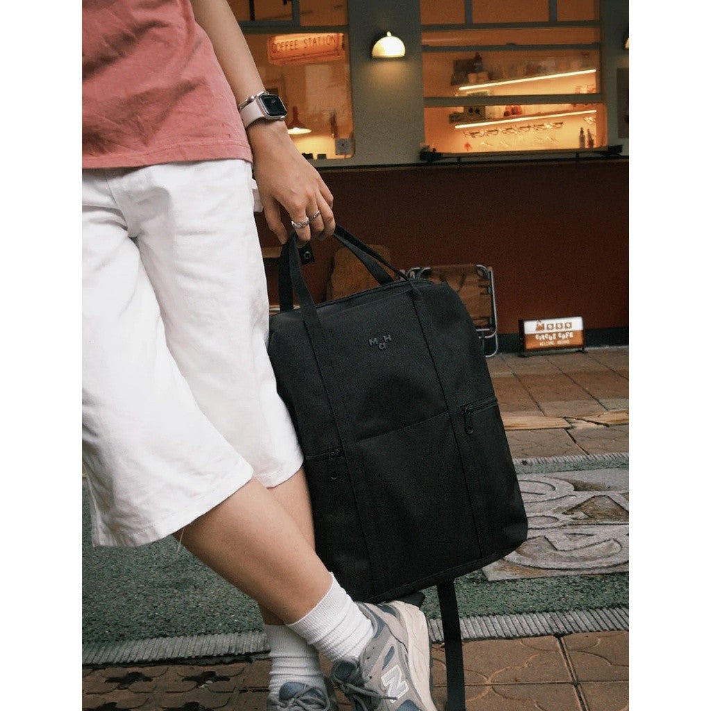 MAH Siro Workpack กระเป๋าเป้คอมพิวเตอร์ น้ำหนักเบา ผ้ากันน้ํา 14 นิ้ว 15.6 นิ้ว (กระเป๋าสะพายหลัง) สีชมพู