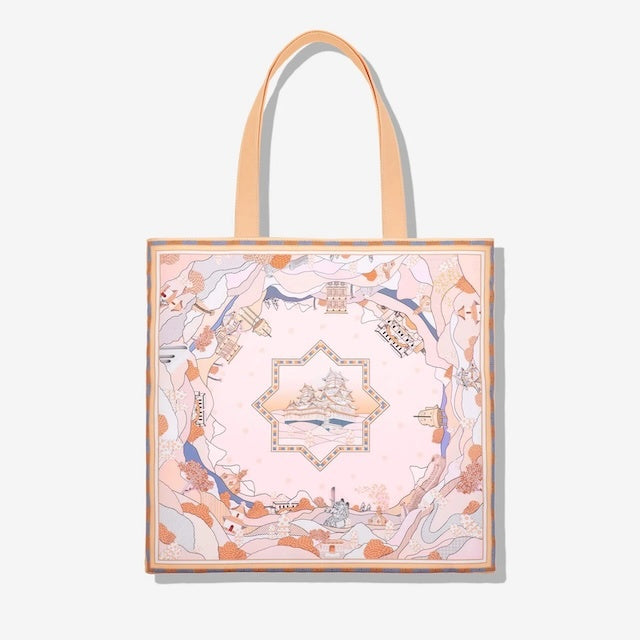 MAH Printing Tote กระเป๋าโท้ท กระเป๋าสะพายไหล่ น้ำหนักเบา ผ้ากันน้ํา 14 นิ้ว (กระเป๋าสะพายข้าง จุเยอะ ช่องเยอะ)