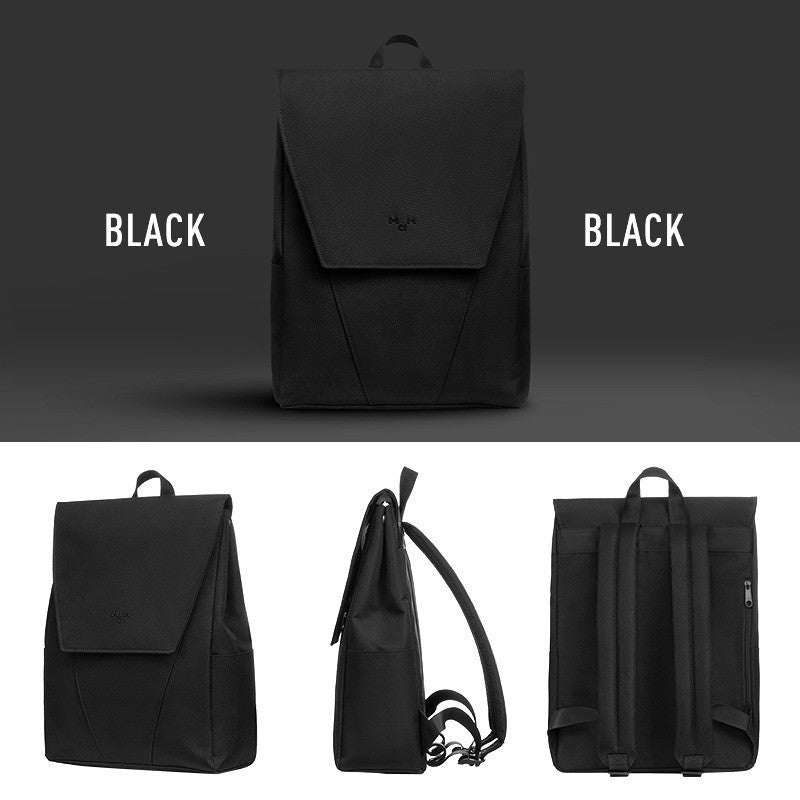 MAH Young Backpack กระเป๋าเป้คอมพิวเตอร์ กันน้ํา 14 นิ้ว (กระเป๋าสะพายหลัง) สีขาว