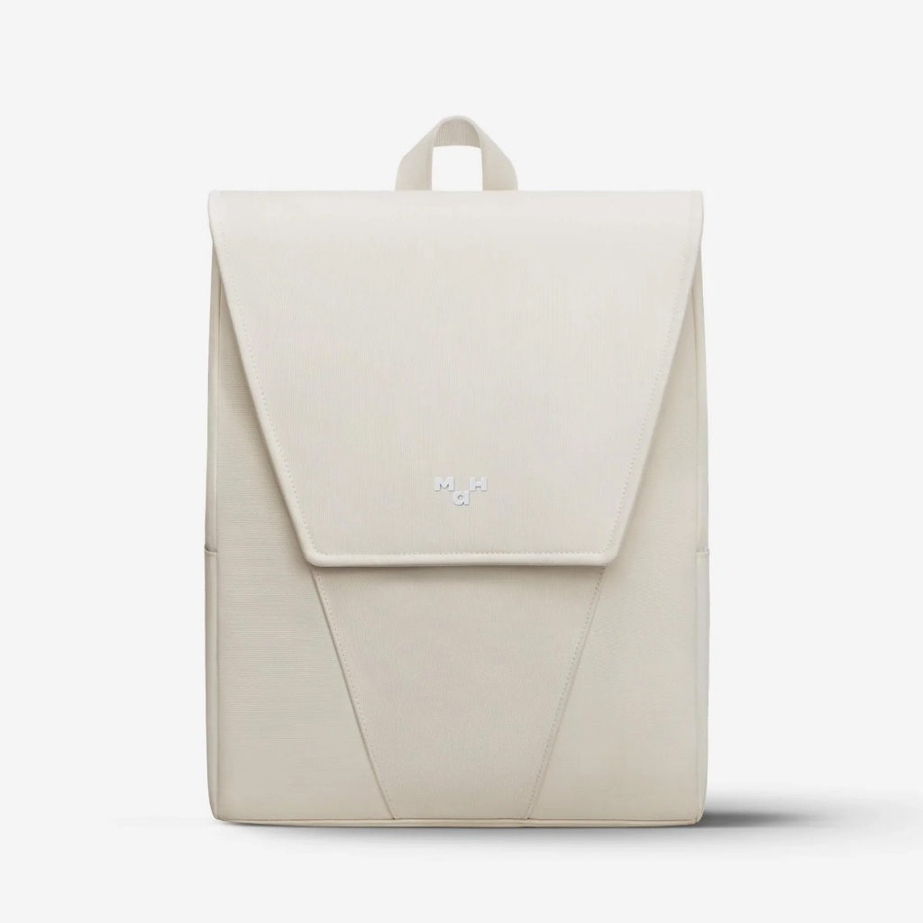 MAH Young Backpack กระเป๋าเป้คอมพิวเตอร์ กันน้ํา 14 นิ้ว (กระเป๋าสะพายหลัง) สีขาว