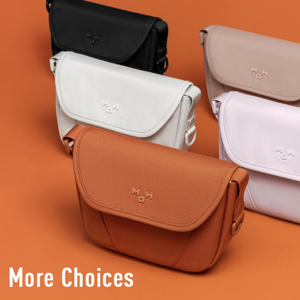 MAH Young Crossbody Shuttle กระเป๋าสะพายข้าง น้ำหนักเบา ผ้ากันน้ํา 6 นิ้ว (กระเป๋าสะพายไหล่)