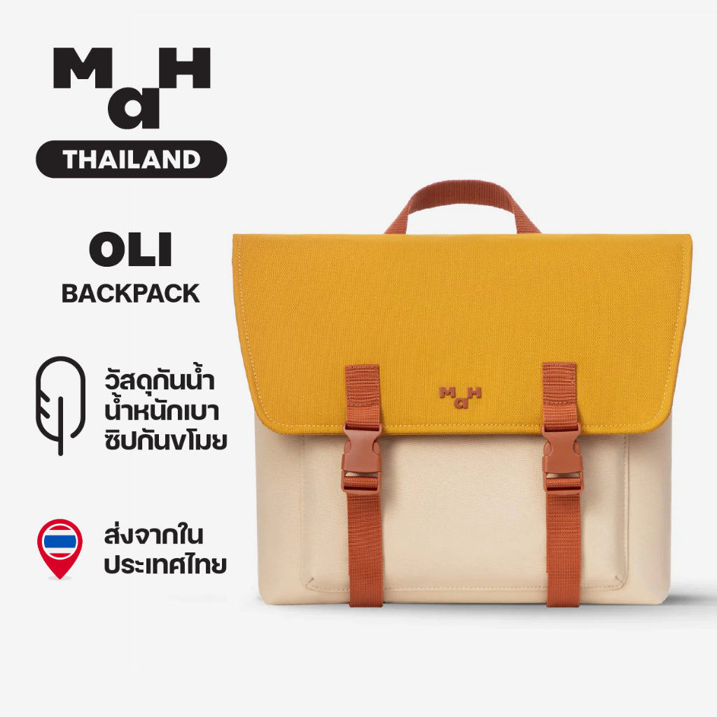 MAH Oli Backpack กระเป๋าเป้สะพายหลัง ขนาดเล็ก น้ำหนักเบา ผ้ากันน้ํา กระเป๋านักเรียน สําหรับผู้หญิง