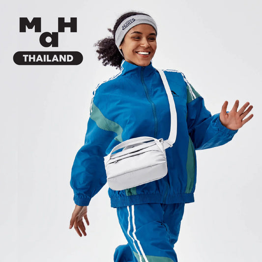 MAH Airy Crossbody กระเป๋าสะพายข้าง เบาพิเศษ ผ้ากันน้ํา 7 นิ้ว (กระเป๋าถือ กระเป๋าสะพายไหล่ ยืดหยุ่น และพ