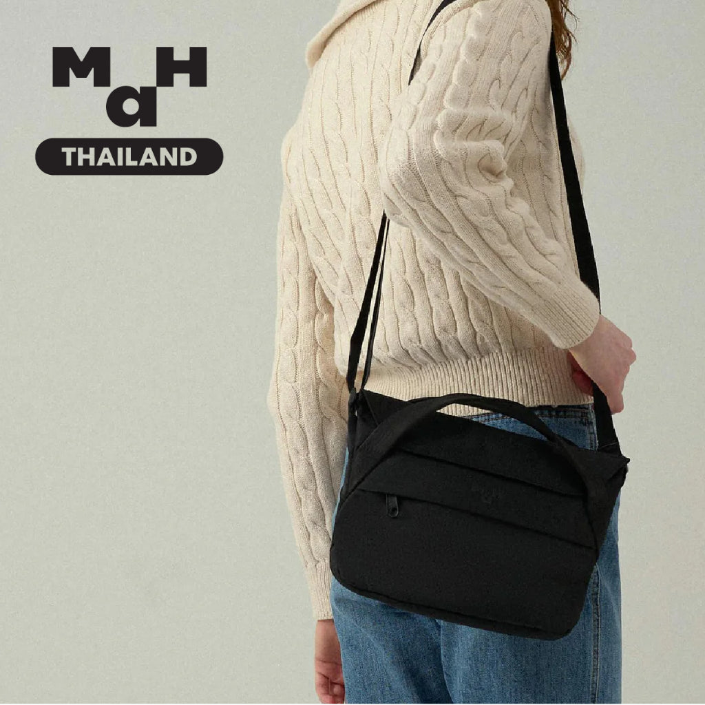 MAH Airy Crossbody กระเป๋าสะพายข้าง เบาพิเศษ ผ้ากันน้ํา 7 นิ้ว (กระเป๋าถือ กระเป๋าสะพายไหล่ ยืดหยุ่น และพ