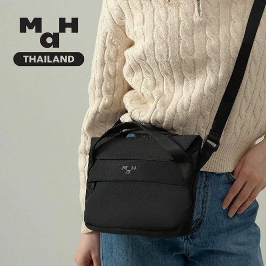 MAH Airy Crossbody กระเป๋าสะพายข้าง เบาพิเศษ ผ้ากันน้ํา 7 นิ้ว (กระเป๋าถือ กระเป๋าสะพายไหล่ ยืดหยุ่น และพ
