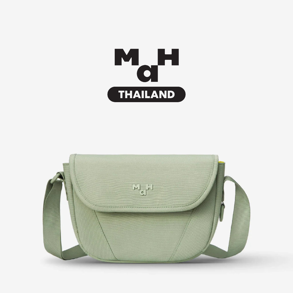 MAH Young Crossbody Shuttle กระเป๋าสะพายข้าง น้ำหนักเบา ผ้ากันน้ํา 6 นิ้ว (กระเป๋าสะพายไหล่)