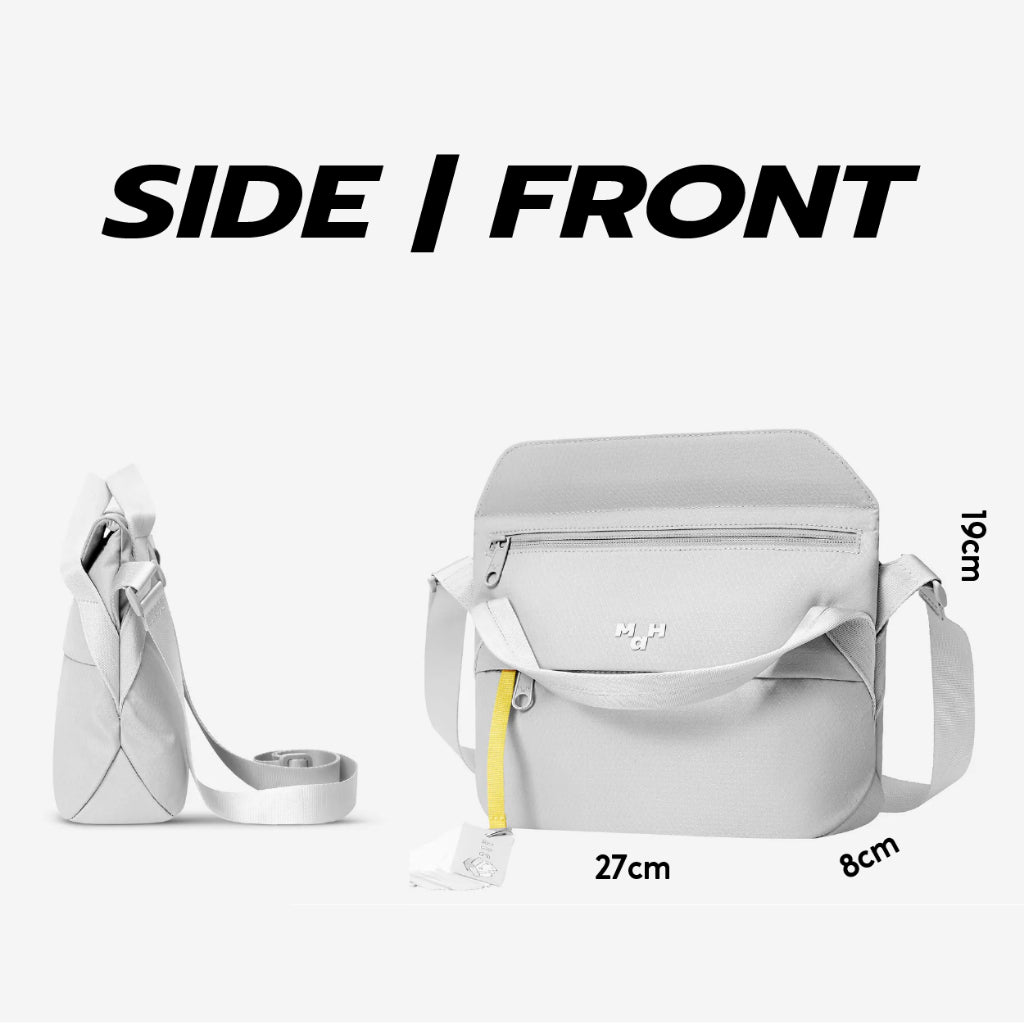 MAH Airy Crossbody กระเป๋าสะพายข้าง เบาพิเศษ ผ้ากันน้ํา 7 นิ้ว (กระเป๋าถือ กระเป๋าสะพายไหล่ ยืดหยุ่น และพ