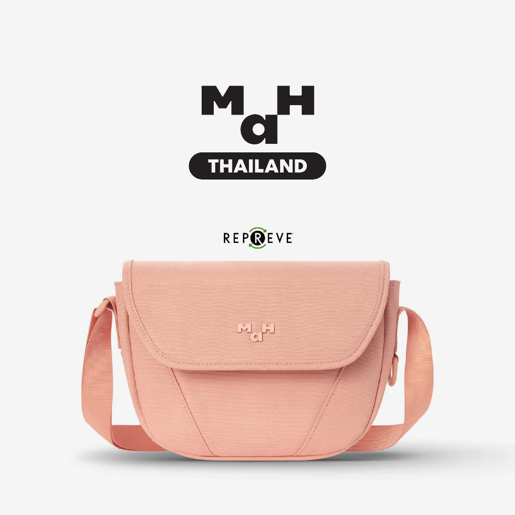 MAH Young Crossbody Shuttle กระเป๋าสะพายข้าง น้ำหนักเบา ผ้ากันน้ํา 6 นิ้ว (กระเป๋าสะพายไหล่)