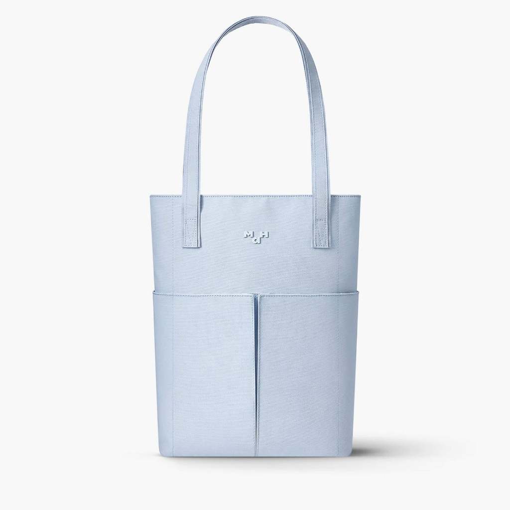 MAH Line Tote กระเป๋าโท้ท กระเป๋าสะพายไหล่ น้ำหนักเบา ผ้ากันน้ํา 14 นิ้ว (กระเป๋าสะพายข้าง คอมพิวเตอร์ จุ