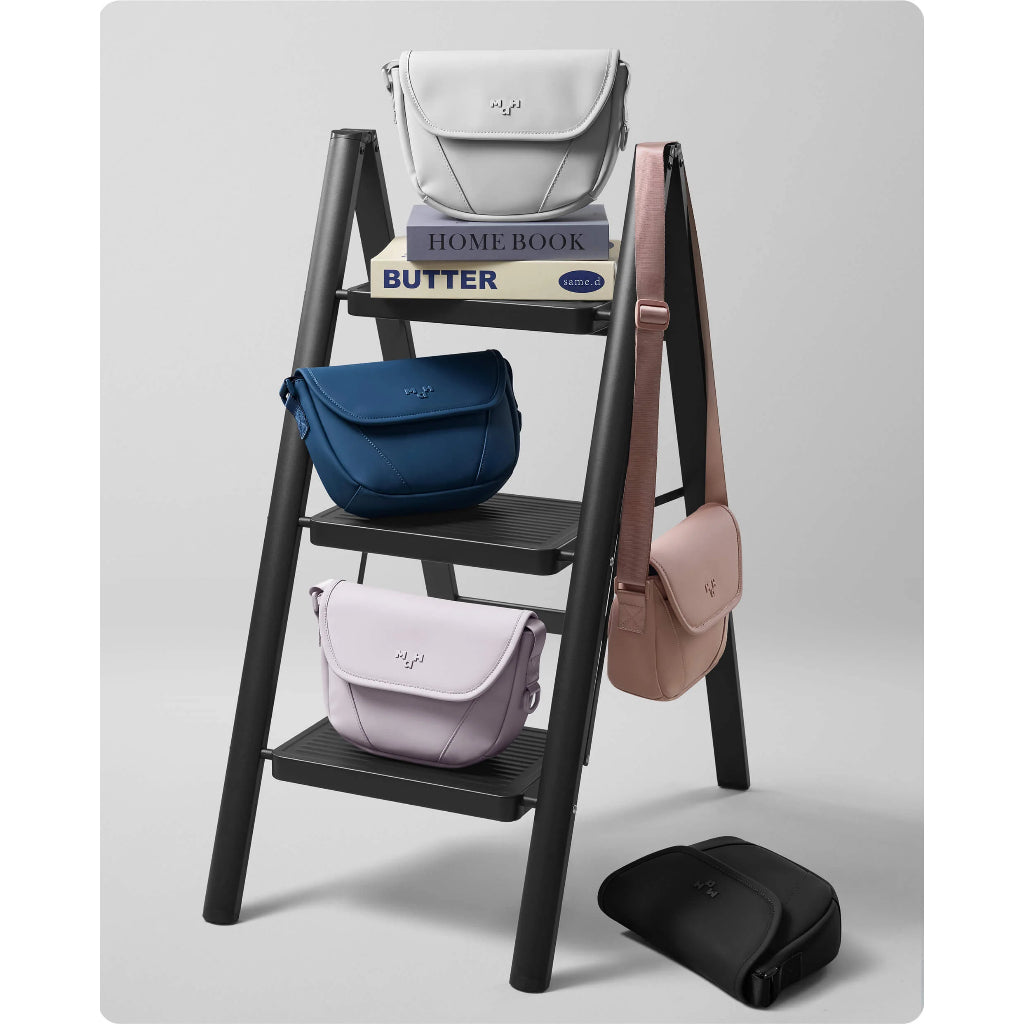 MAH Young Crossbody Shuttle กระเป๋าหนัง กระเป๋าสะพายข้าง น้ำหนักเบา ผ้ากันน้ํา 6 นิ้ว (กระเป๋าสะพายไหล่)